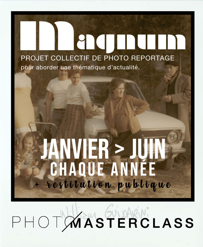 MAGNUM Photo Masterclass - William Guidarini